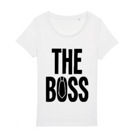 Tricou stanley stella dama the boss alb