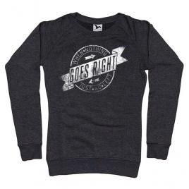 Bluza adler dama when nothing goes right negru melanj