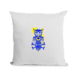 Perna personalizata owl alb
