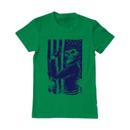 Tricou adler barbat motorist verde mediu
