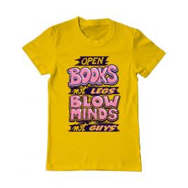 Tricou adler barbat open books galben
