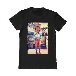 Tricou adler barbat tiger head negru