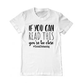 Tricou adler barbat too close alb