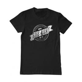 Tricou adler barbat when nothing goes right negru