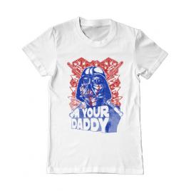 Tricou adler barbat your daddy alb
