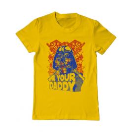 Tricou adler barbat your daddy galben