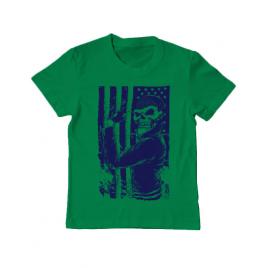 Tricou adler copil motorist verde mediu