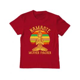 Tricou adler copil namaste motherfucker rosu