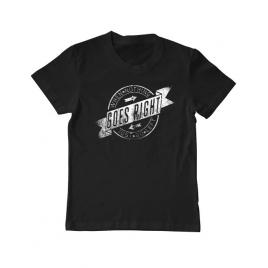Tricou adler copil when nothing goes right negru