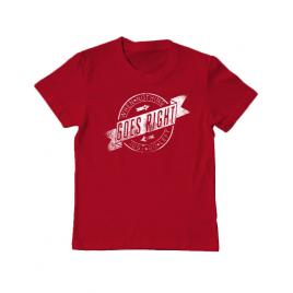 Tricou adler copil when nothing goes right rosu