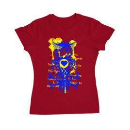 Tricou adler dama owl rosu