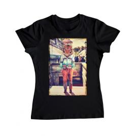 Tricou adler dama tiger head negru
