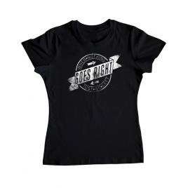 Tricou adler dama when nothing goes right negru