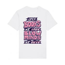 Tricou stanley stella barbat open books alb