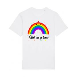 Tricou stanley stella barbat totul va fi bine alb