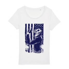 Tricou stanley stella dama motorist alb