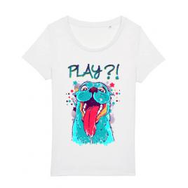 Tricou stanley stella dama play alb
