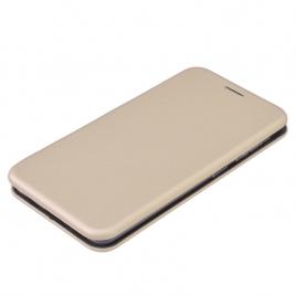 Husa Flip cover magnetic compatibila cu Samsung Galaxy A02S Gold