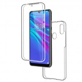 Husa Full TPU 360? (fata + spate) compatibila cu Huawei Y6 2019 Transparent