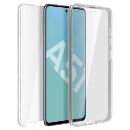 Husa Full TPU 360? (fata + spate) pentru Samsung Galaxy A51 Transparent