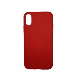Husa silicon soft-touch compatibila cu Apple IPhone XR Rosu
