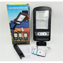 Lampa LED 25W 600lm  solara cu senzor miscare si buton ON-OFF
