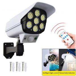 Lampa LED solara cu telecomanda 30W 700lm