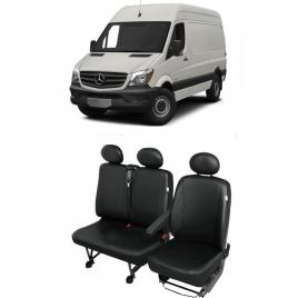 Huse Scaun din piele Mercedes Sprinter 3 locuri (2+1) 2007-2017