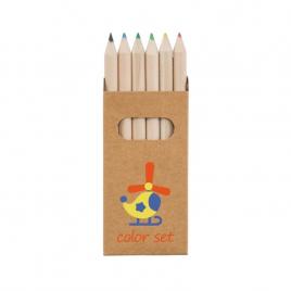 Bird. cutie cu 6 creioane colorate