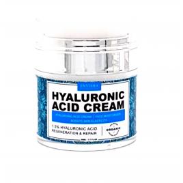 Crema faciala cu acid hialuronic 1.5%, efect reparator, 100% organic, enivsha sevich, 50ml