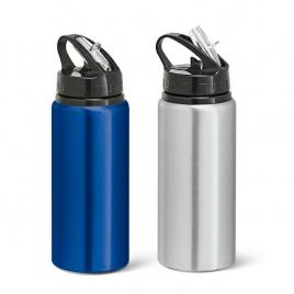 Sticla sport din aluminiu si pp cu pai flexibil