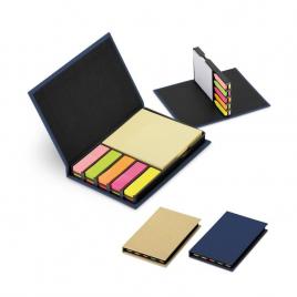 Set de note lipicioase, sticky notes, cu 12 seturi x 40 foi, coperta de carton