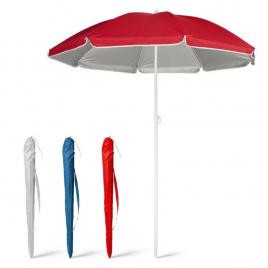 Umbrela de soare, albstru, alb, rosu ø1800 mm | 1600 mm