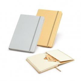 Notepad a5 cu 160 de pagini de fildes simple, buzunar interior