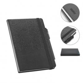 Tiles notepad a5 cu coperta rigida din pu, cu 256 de pagini liniate