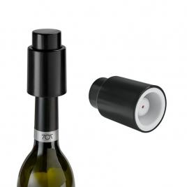 Dop de pluta cu un sistem de pompa de vid pentru sticlele de vin