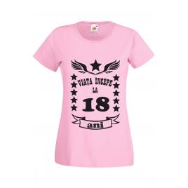 Tricou dama personalizat mesaj majorat 