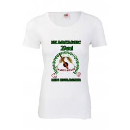 Tricou dama alb imprimeu varsta Nu imbatranesc 29 ani, L