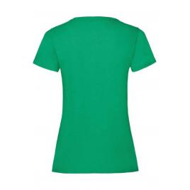 Tricou personalizat Fruit of the loom verde dama Viata incepe la 21 ani  S