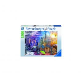 Puzzle 4 anotimpuri new york ravensburger 1500 piese