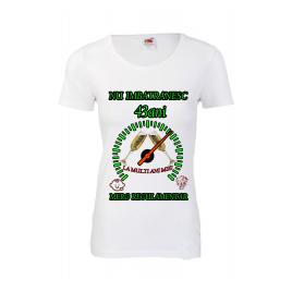 Tricou personalizat dama Fruit of the loom nu imbatranesc 43 alb M