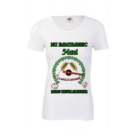 Tricou personalizat dama Fruit of the loom nu imbatranesc 54 alb M