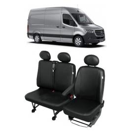 Huse Scaun din piele Mercedes Sprinter 3 locuri 2+1 2015-2021