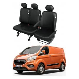 Huse Scaune din piele Ford Transit 3 locuri 2+1 2015-2019