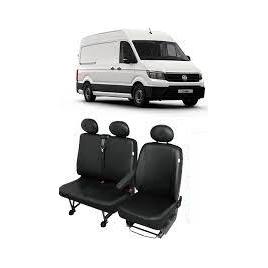 Huse Scaune din piele Vw Crafter 3 locuri 2+1 2007-2019