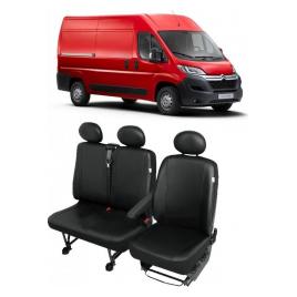 Set Huse Scaune din piele Citroen Jumper 3 locuri 2+1 2015-2019