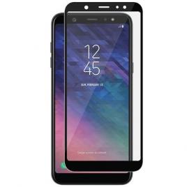 Folie din sticla securizata Samsung Galaxy A6 2018 pentru tot ecranul 5D Full Glue Neagra