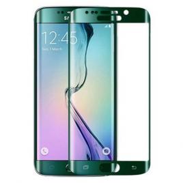 Folie protectie ecran sticla 3D pentru Samsung Galaxy S6 Edge Verde