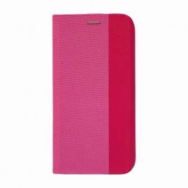Husa Carte Vennus Sensitive pentru Huawei P Smart 2021 Inchidere Magnetica Roz