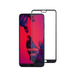 SET Husa protectie din silicon negru (Gel TPU)+ Folie sticla 3D Neagra HUAWEI P20 PRO